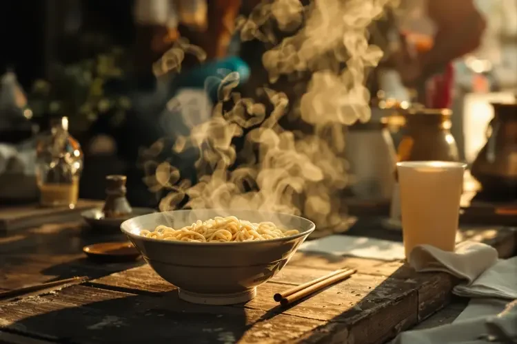 吃瓜群众投稿：偶遇明星吃路边摊的暖心瞬间